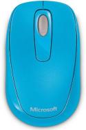 MS Wireless Mobile Mouse 1000 Cyan Blue