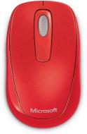 MS Wireless Mobile Mouse 1000 Red Flame