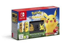 Nintendo Switch+Pokemon LG Pikachu+Pokeb