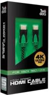 TWO DOTS Cavo HDMI Full HD 3D Verde