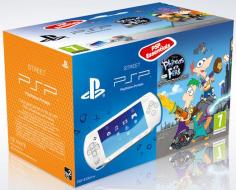 PSP E1004 White + Ess. Phineas & Ferb