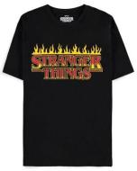 T-Shirt Stranger Things Fire Logo L