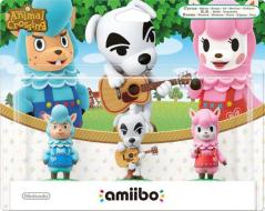 Amiibo Animal Crossing Alpaca + Merino + K.K.