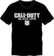 T-Shirt Call Of Duty Black Logo S