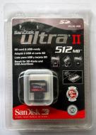 Sandisk SD 512 MB + USB