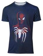 T-Shirt Spider-Man Acid Wash M