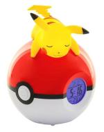 Radiosveglia Lampada Pokemon Pikachu Sleeping w/Poke Ball