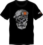 T-Shirt Call Of Duty Black Teschio L