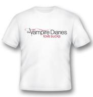 T-Shirt Vampire Diaries Love Sucks XXL