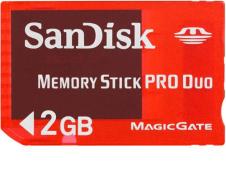 Sandisk Memory Stick Pro Duo Gaming 2GB