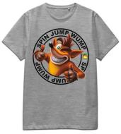 T-Shirt Crash Spin Jump Wump (Grey) M