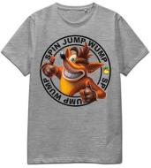 T-Shirt Crash Spin Jump Wump (Grey) XL