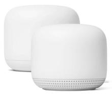 Google Nest Wifi Router + Point Bianco