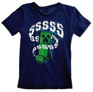 T-Shirt Minecraft Creeperss 3-4 Anni