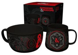 Set Tazza + Ciotola Dungeons & Dragons Ampersend