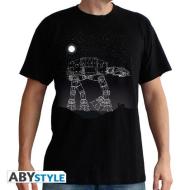 T-Shirt Star Wars - AT-AT Stars M