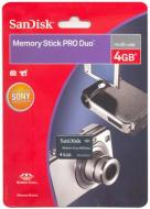 PSP SanDisk Memory Stick Pro Duo 4 Gb