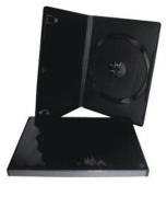 DVD BOX custodia 14mm colore nero