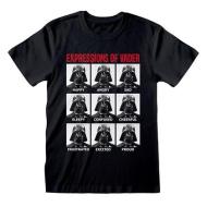 T-Shirt Star Wars Expressions Of Vader M