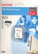 WII DSi Sandisk Memory SD 2 Gb