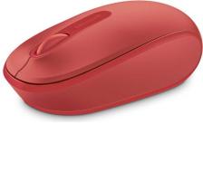 MS Wireless Mobile Mouse 1850 Red
