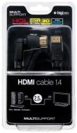 BB Cavo HDMI 1.4 2.5mt compatib. TV3d LX
