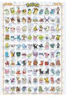 Poster Maxi Pokemon Johto Region #152 - #251 ENG
