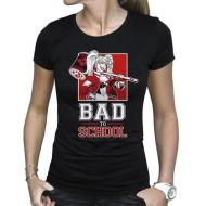 T-Shirt Harley Quinn Bad to School Donna XL