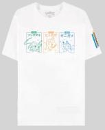 T-Shirt Pokemon Starters XS