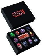 Set Portachiavi + Targhetta Metallici Marvel Avengers