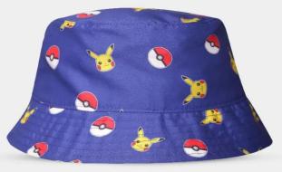 Bucket Hat Pokemon Pikachu & Pokeball
