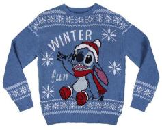 Maglione Natale Lilo & Stitch Stitch XS