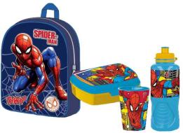 Zaino Basic Bambino + Gift Set 3 in 1 Spider-Man