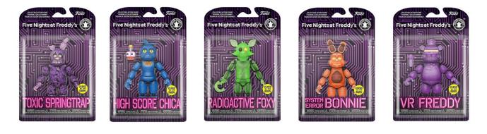 FUNKO FIGURE ASSORTIMENTO FNAF S7