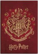 Coperta in Pile Harry Potter Hogwarts Rossa