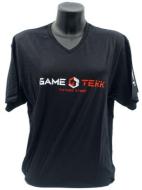 T-Shirt Collo V Nera GameTekk Uomo S