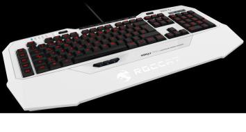 ROCCAT Keyboard Isku FX Bianco