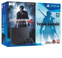 Playstation 4 Slim 1TB+Unch4+Tomb Raider