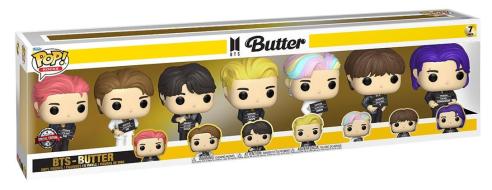 FUNKO POPS BTS Butter Pack 7 Personaggi