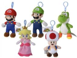 Portachiavi in Peluche Super Mario Assortimento