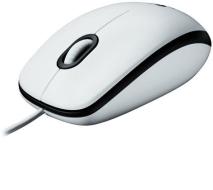 LOGITECH Mouse M100 White