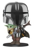 FUNKO BIG Mandalorian Armatura Cromata