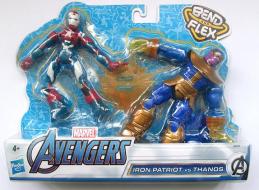 Figure Marvel Avengers Bendy Dual Pack