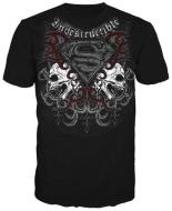T-Shirt Superman Indistruttibile Nero XL