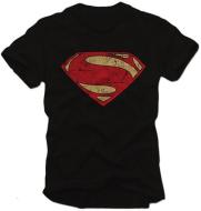 T-Shirt Superman Nera - L