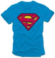 T-Shirt Superman Azzurra - L