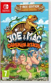 New Joe & Mac Caveman Ninja T-Rex Edition