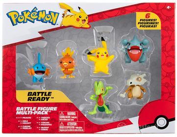Pokemon Battle Figure Multi Pack Battle Ready 6pz 5cm