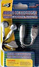 GBA SP Cuffia Audio + Adattatore