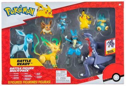 Pokemon Battle Figure Multi-Pack Battle Ready 8pz Garchomp